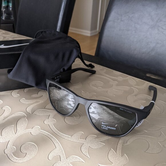 Nike Maverick Rise Polarized Sunglasses (Matte Black/Gun Metal Lens) - Picture 1 of 3